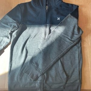 Hurley grey & navy sweater XL in Kids (boys)